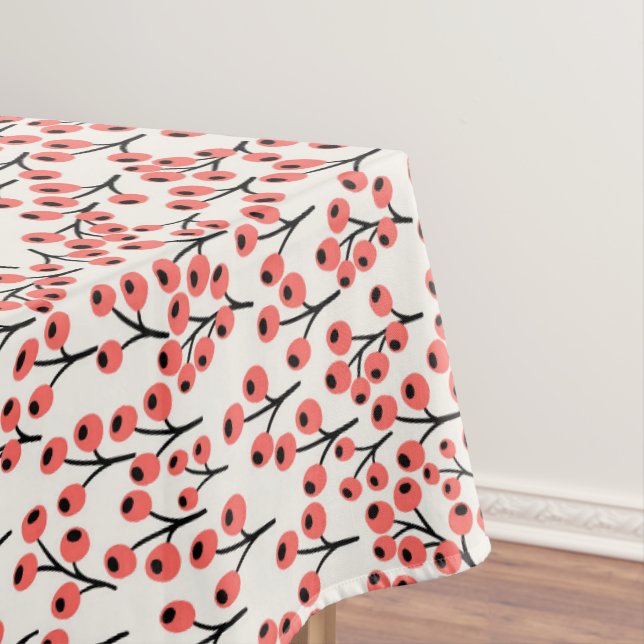 Nappe Coral Floral Botanique (In Situ)