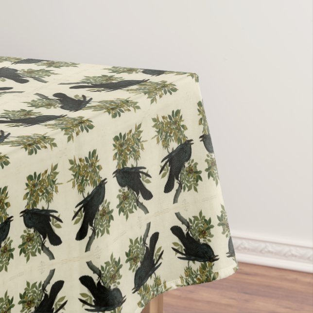 Nappe Corbeau (Corbeau commun) d'Audubon Birds of Americ (In Situ)