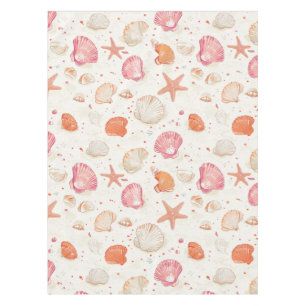 Nappe Côtière rustique - Coquillages, Starfish, Reef (28