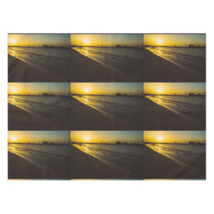 Nappe coucher de soleil sur la plage de Dubaï