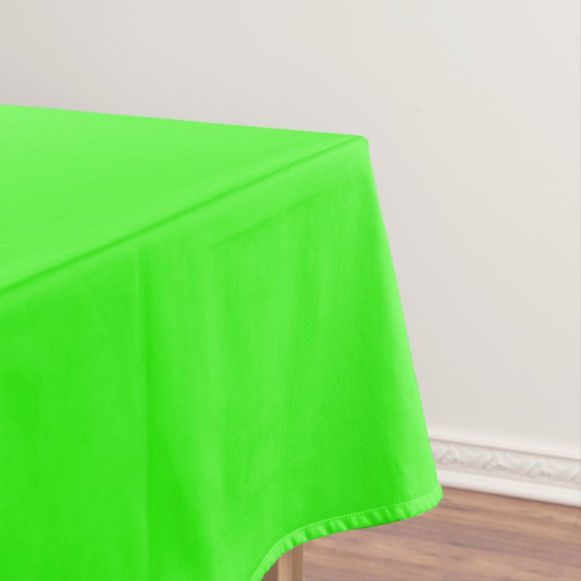 Nappe Couleur solide verte néon (In Situ)