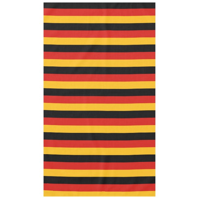 Nappe COULEURS ALLEMANDES DE DRAPEAU + vos idées (Devant)
