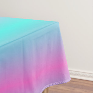 Nappe Couleurs de sirène dégradé rose pourpre aquombre