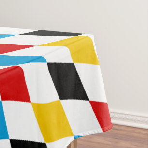 Nappe Couleurs du drapeau allemand Diamants bleus Oktobe