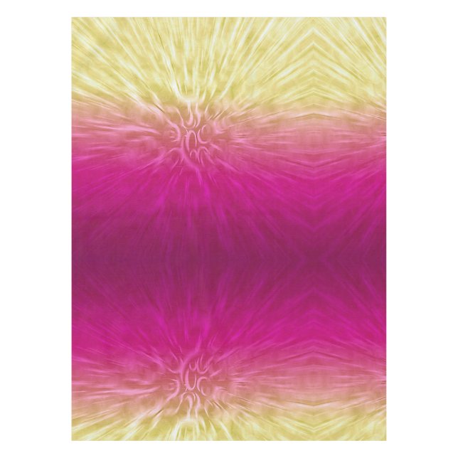 Nappe Courbes violettes jaunes (Devant)