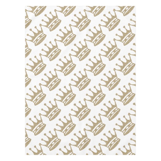 Nappe Couronne de parties scintillantes d'or (Devant)