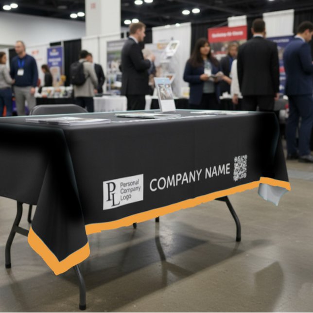 Nappe Couverture de table personnalisée Logo d'entrepris (Customized Tablecloth Custom Business Logo Company Name Table Cover Promoting Expo Promotion Tool)