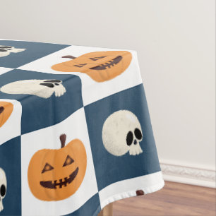 Nappe Crânes et Citrouilles