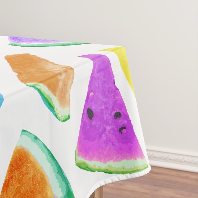 Nappe Création du Motif de pastèque 6 (In Situ)