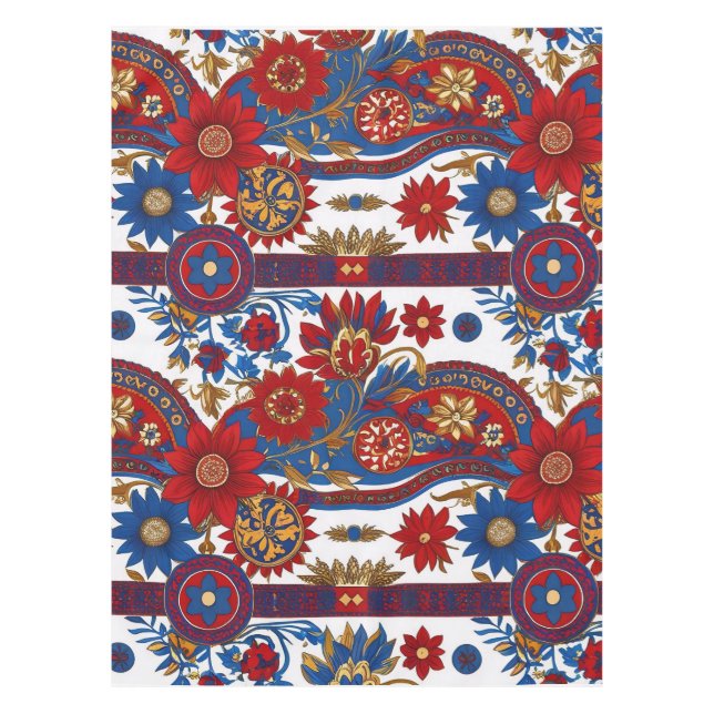 Nappe Création ethnique serbe sans couture 8 (Devant)