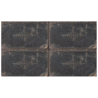 Nappe Cuir antique vintage de feuille d'or