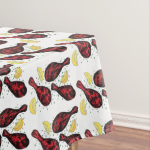 Nappe Cuisine Tandoor de nourriture indienne Poulet Tand