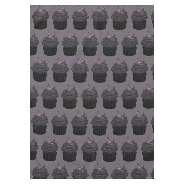 Nappe Cupcake Fiançailles doux (Devant)