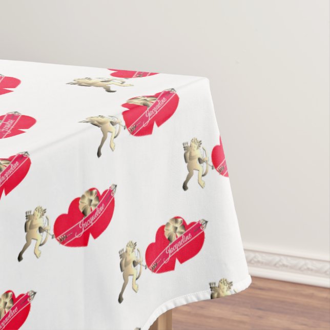 Nappe Cupidon avec cœurs (In Situ)