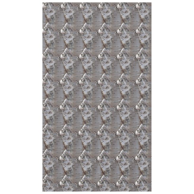 Nappe Curly Birch Bark Tree Rustic Tablecloth (Devant)