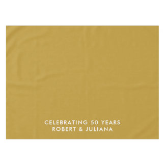 Nappe Custom Elegant Modern Gold 50th Anniversary Party