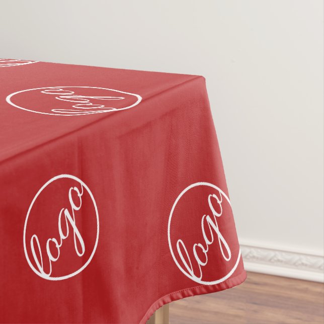 Nappe Custom Red Restaurant Trade Show Logo Business (In Situ)
