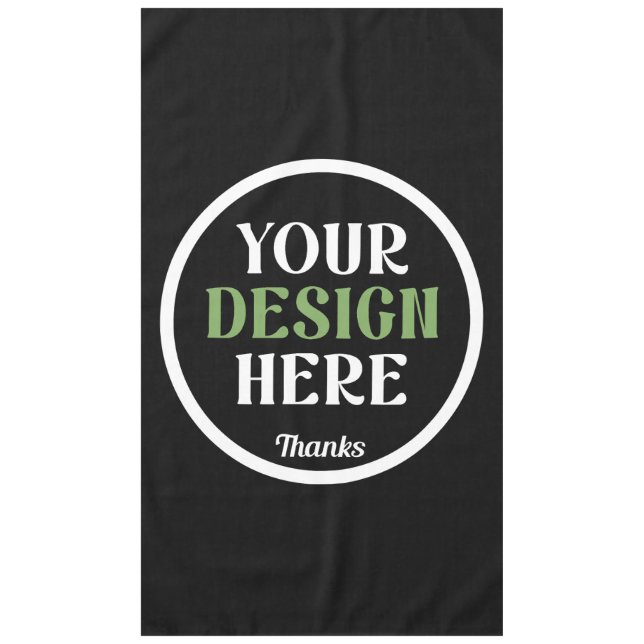 Nappe custom, unique, sleek & minimalist (Devant)