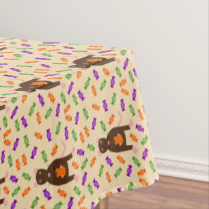 Nappe Cute Halloween Rat et Citrouille