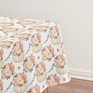 Nappe Cute Little Blush Crème rose Citrouille thème d'au