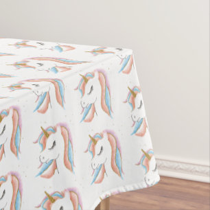 Nappe Cute Unicorn Pastel Rainbow Rectangle