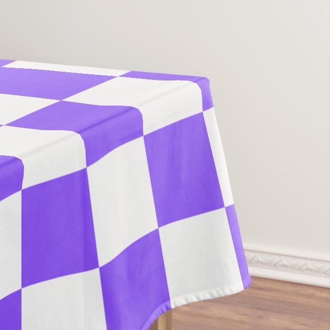 Nappe Damier violet classique visuel  (In Situ)