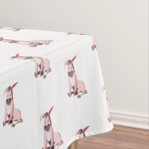 Nappe d'âne rose