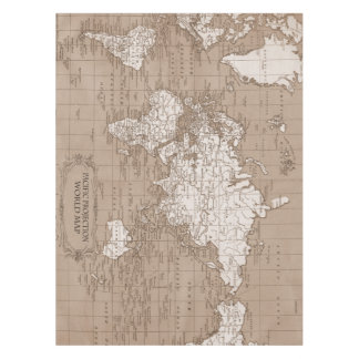 Nappe de carte du monde