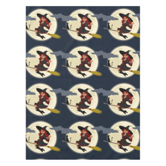 Nappe de conception de sorcière et de chat noir