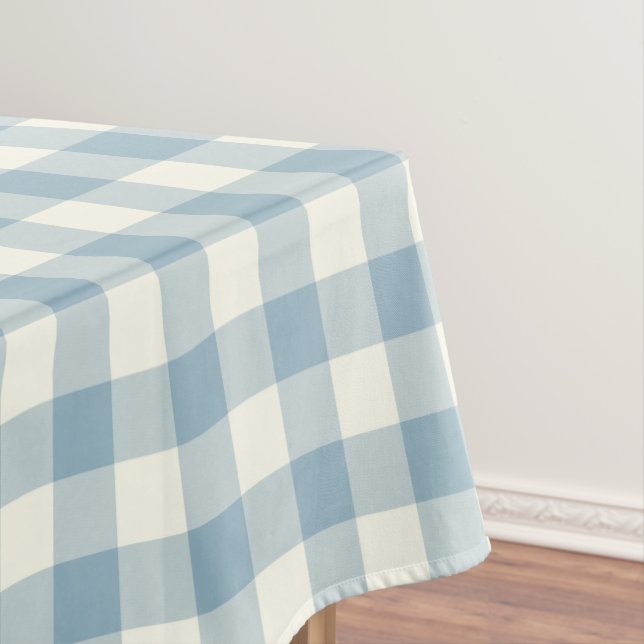 Nappe de contrôle de motif de guingan de bleu bleu (In Situ)