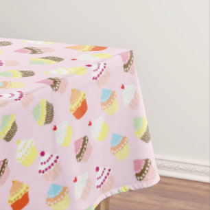 Nappe de fête de cupcake