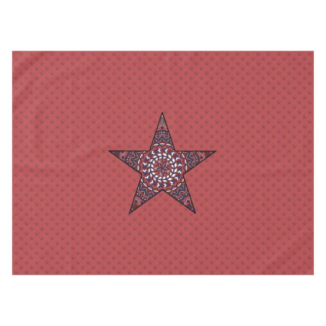 Nappe de l'Étoile d'Indépendance (Devant (Horizontal))