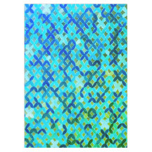 Nappe de mosaïque méditerranéenne