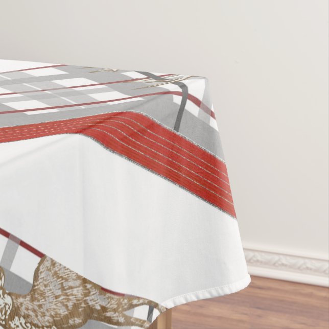Nappe de Noël, Joyeux rennes de Noël (In Situ)