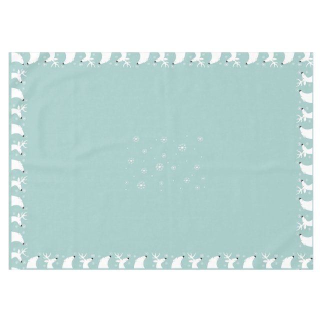 Nappe de Noël personnalisée (Devant (Horizontal))