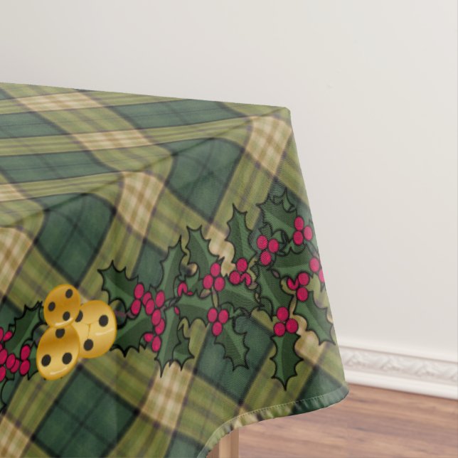 Nappe de Noël, Plaid Vert 60 x 104 (In Situ)