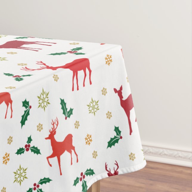 Nappe de Noël Red Deers (In Situ)