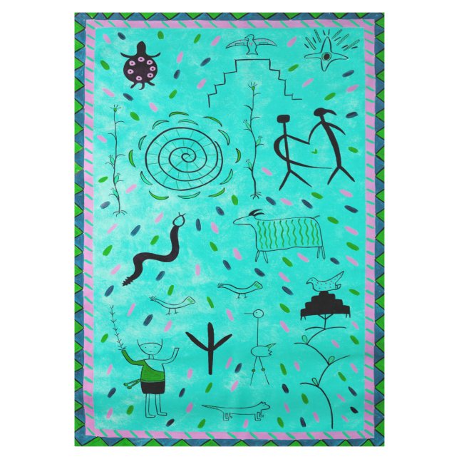 Nappe de pétroglyphes (Devant)