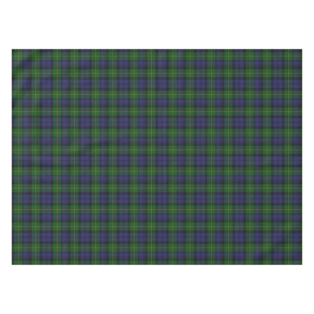 Nappe de plaid de tartan de Gordon de clan (Devant (Horizontal))