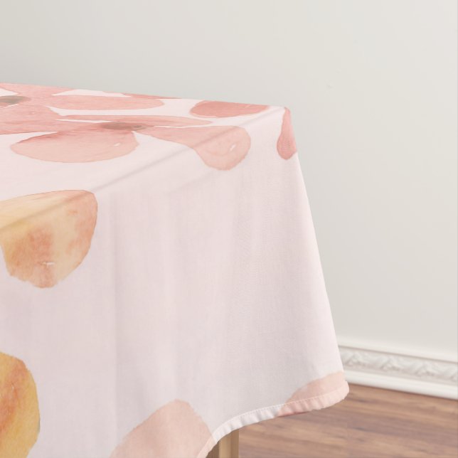 Nappe de table à fleurs rose pâle (In Situ)