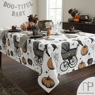 Nappe de table Halloween pour landau gothique bébé