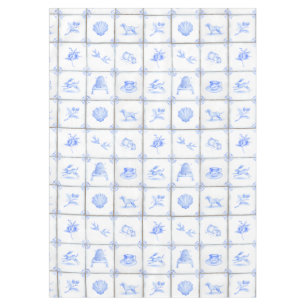 Nappe de tuile de Delft