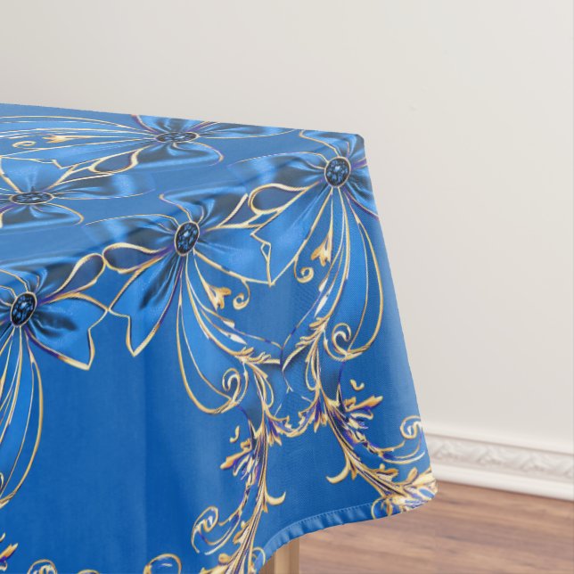 Nappe de vacances Blue Gold Flower (In Situ)