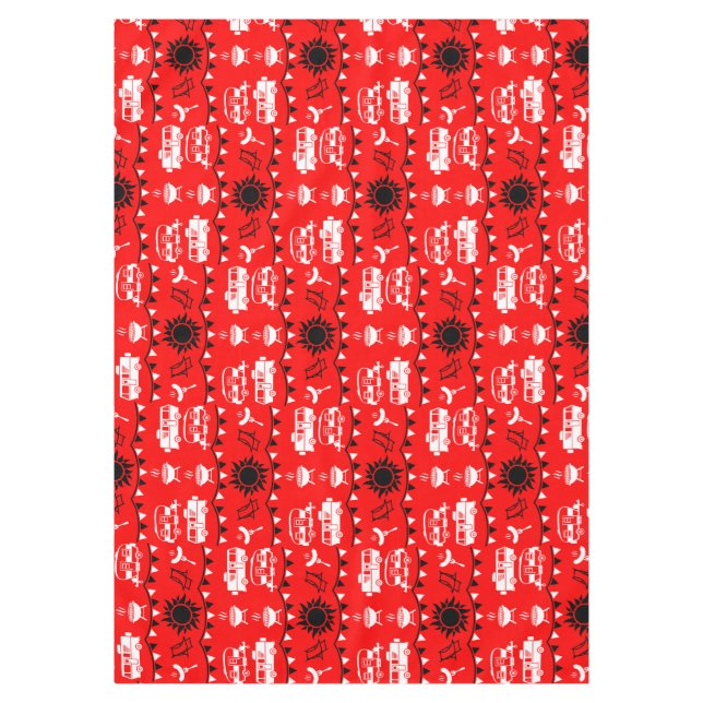 Nappe Décor camping Caravan (Devant)