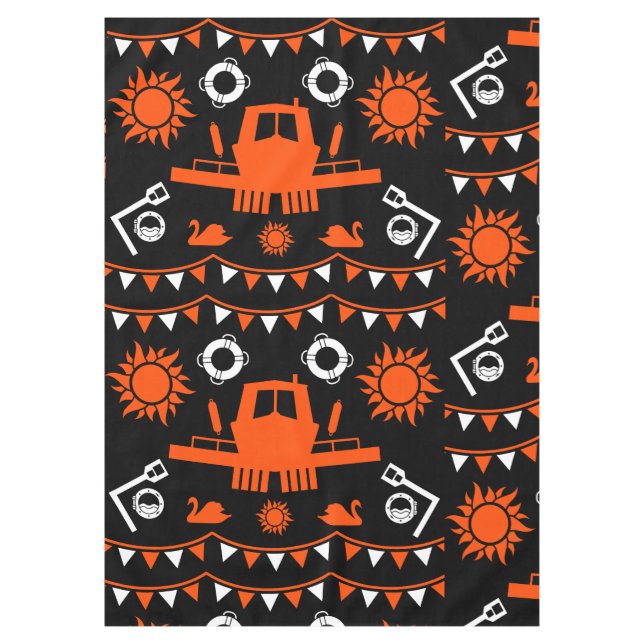 Nappe Décor Et Cadeaux En Voilier Étroit (Devant)