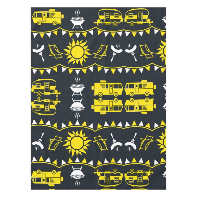 Nappe Décoration de camping-caravane (Devant)