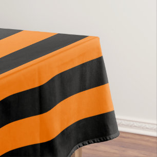 Nappe Décoration du parti Motif de l'Halloween Black Or