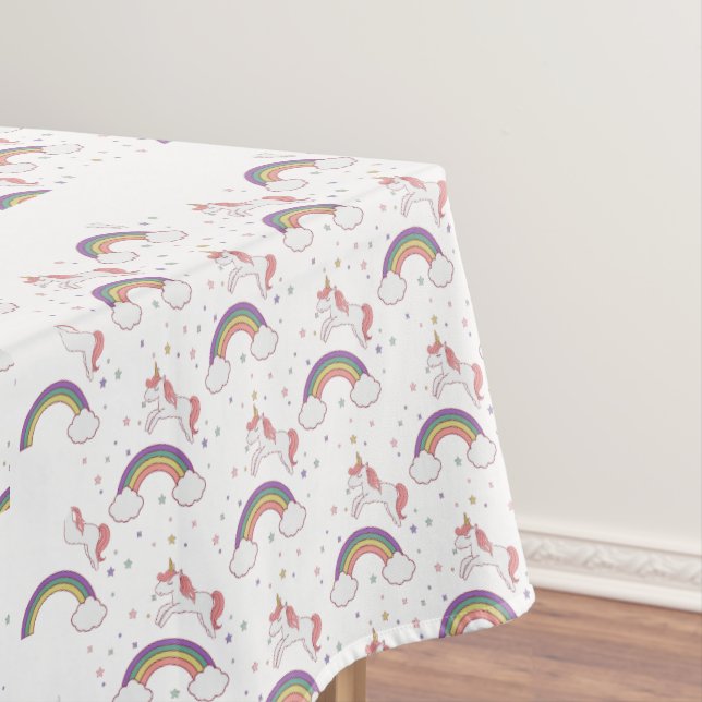 Nappe Décorations de fête d'anniversaire de la Unicorn (In Situ)