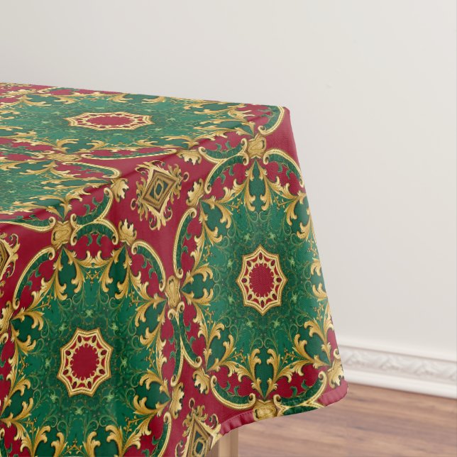 Nappe Décorative Rouge Vert (In Situ)