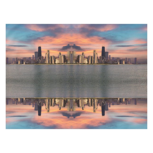 Nappe Deep Sunset Chicago (Devant (Horizontal))